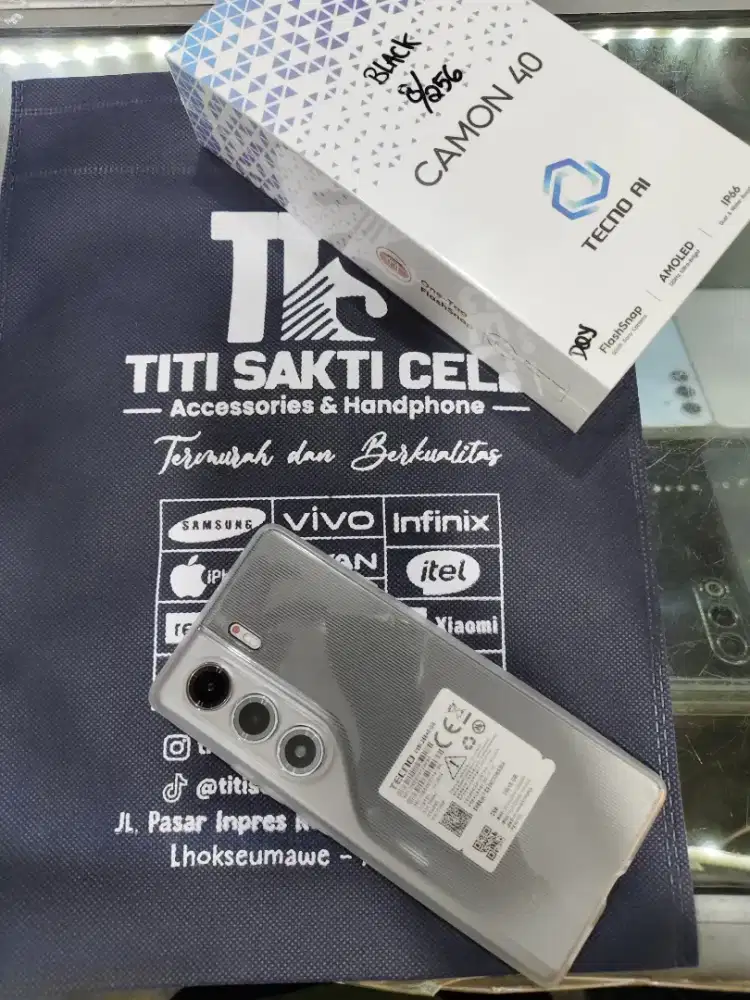 Tecno camon 40 pro 5G promo oktober new segel pabrik