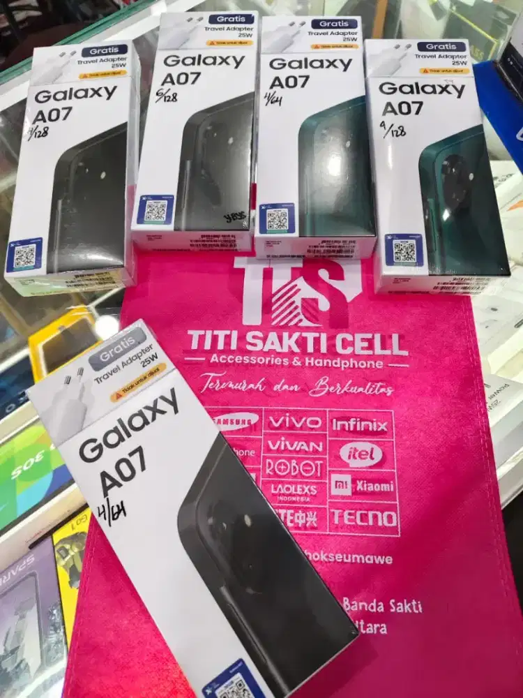 Samsung a07 promo cuci gudang mulai 1jutaan
