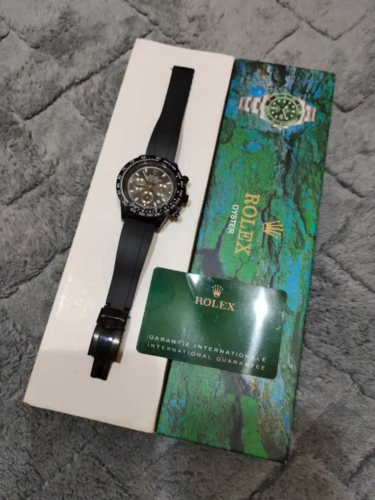 JAM ROLEX MEWAH CHRONO AKTIF