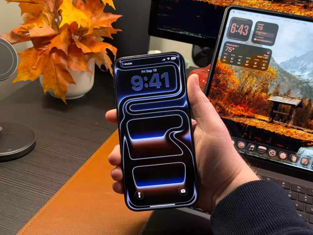 Open Kredit iPhone 17 Promax Black,Hanya E-KTP