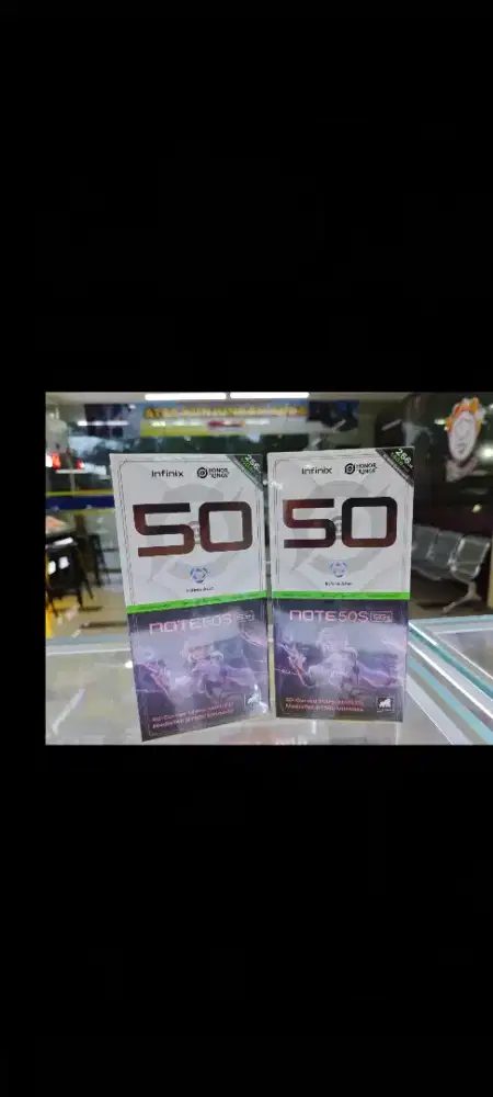 Infinix note 50S 5G plus 8/256 layar lengkung