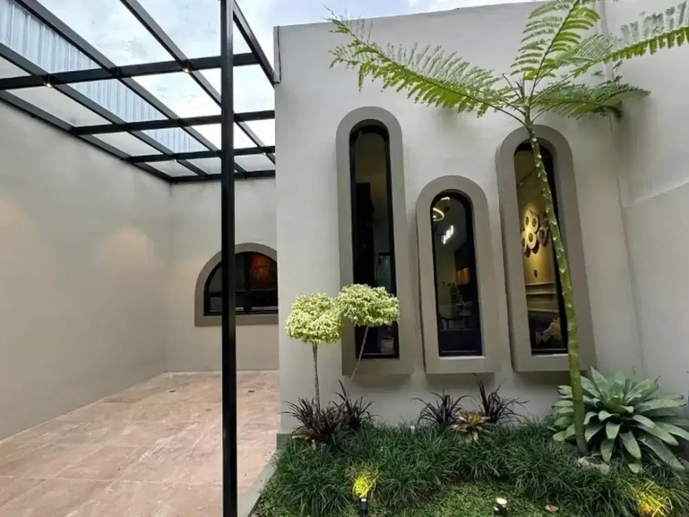 Rumah Suasana Villa Siap Huni di Ngaglik Sleman - Full Furnished