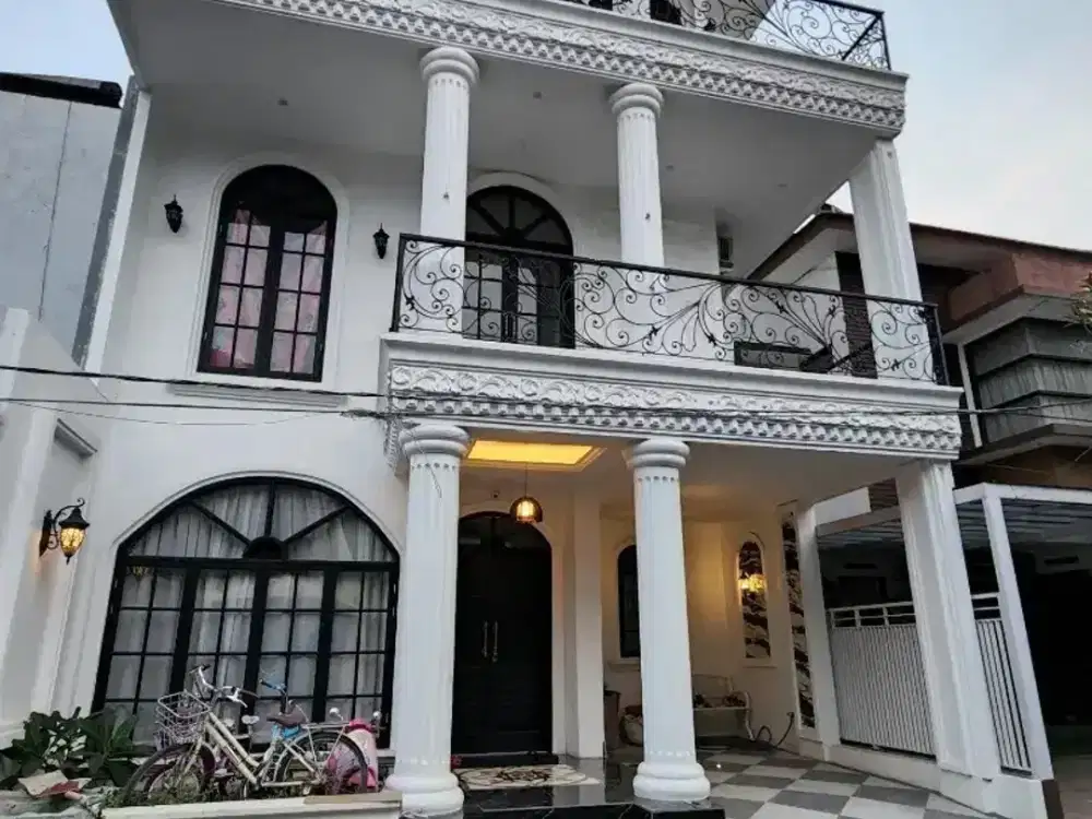 Turun Harga Rumah Mewah Type Classic Eropa Modern Komplek Antapani