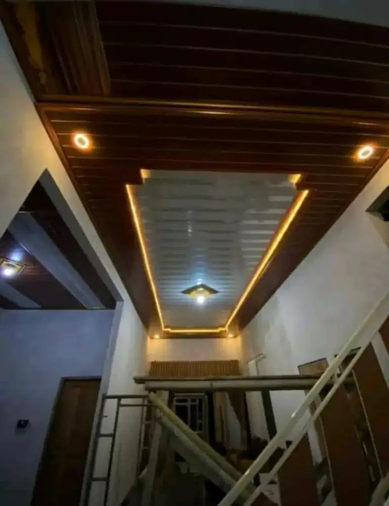 Jasa pembuatan plafon gypsum pvc rumah gedung kantor