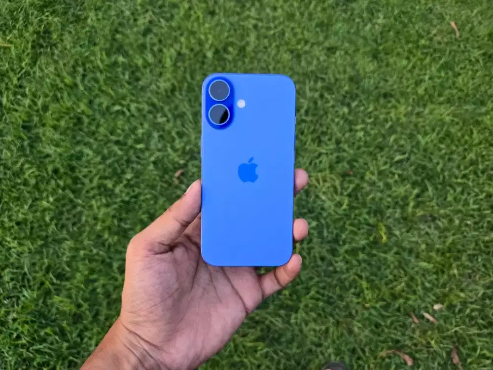 Open Kredit iPhone 16 Blue, Hanya E-KTP