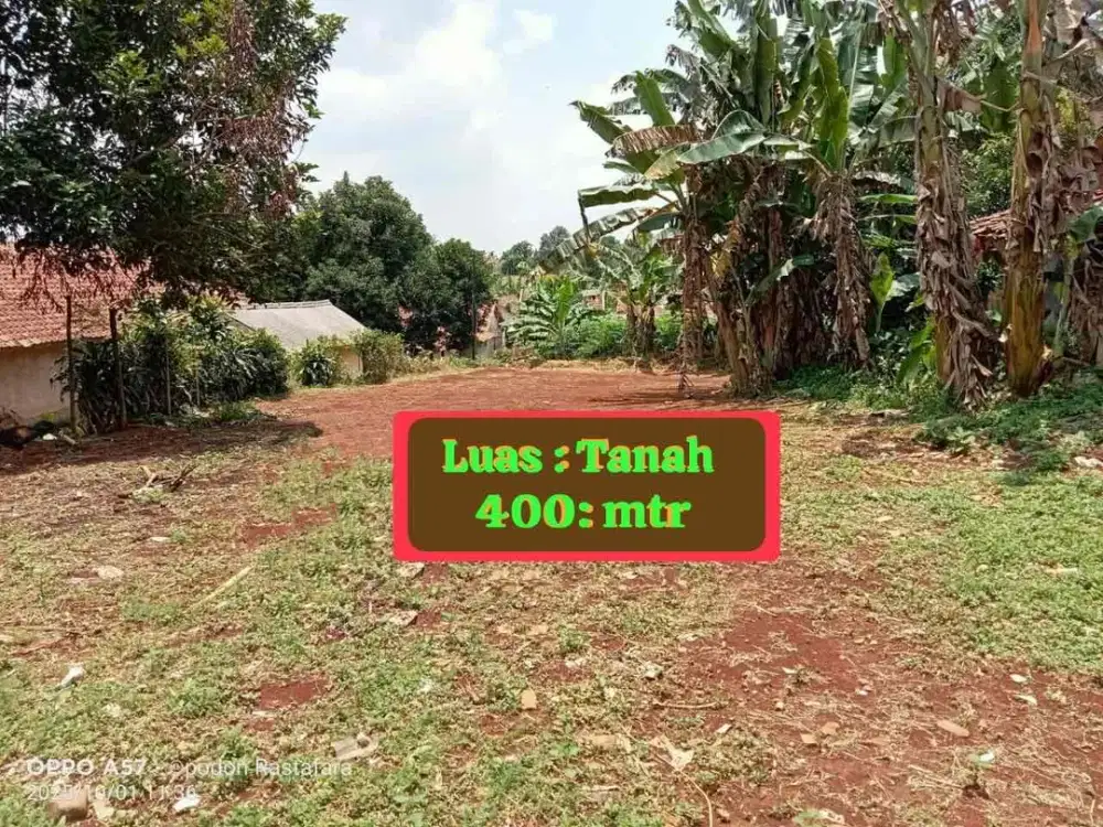 TANAH MURAH DAN STRATEGIS DI DESA CIBEUTEUNG UDIK KECAMATAN CISEENG BOGOR