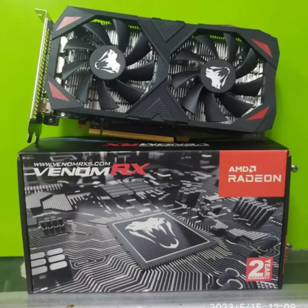 VGA VenomRX RX580 8GB 256bit DDR5