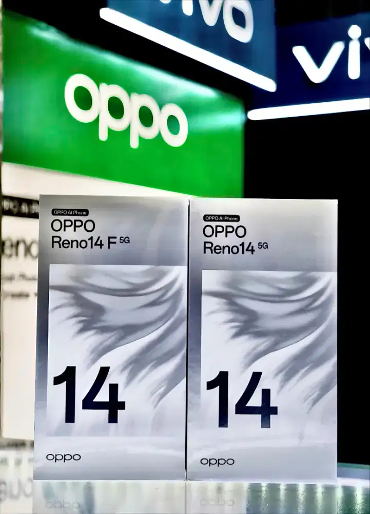 Oppo Reno 14F 5G 24/256 New Segel Garansi Resmi Oppo COD Gratis Ongkir
