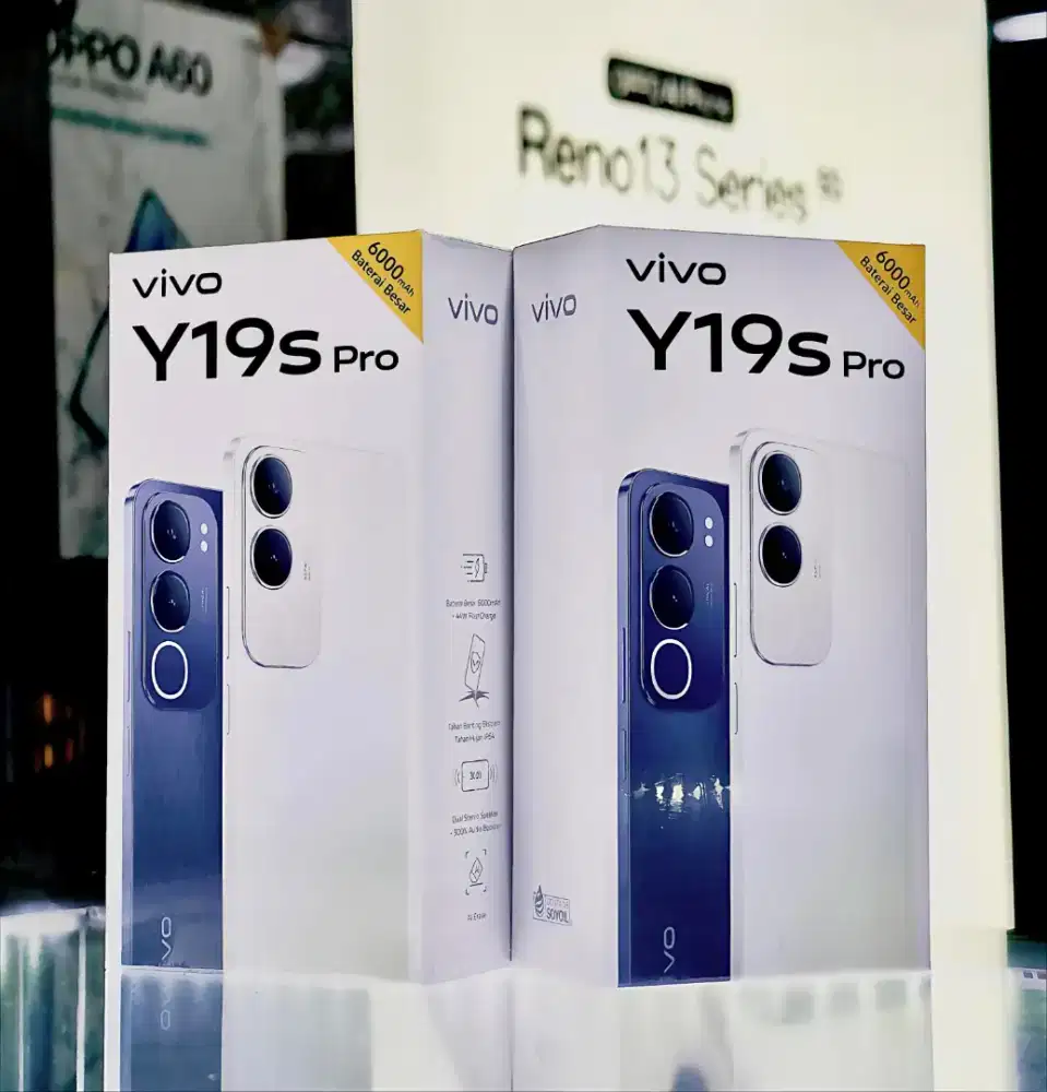 Vivo Y19S Pro 12/128 New Segel Garansi Resmi Vivo COD Gratis Ongkir