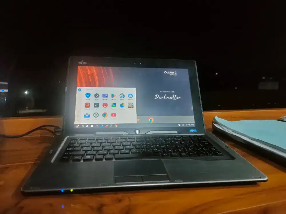Laptop tablet Fujitsu intel i5 4gb 64gb+64gb dualboot windows Android