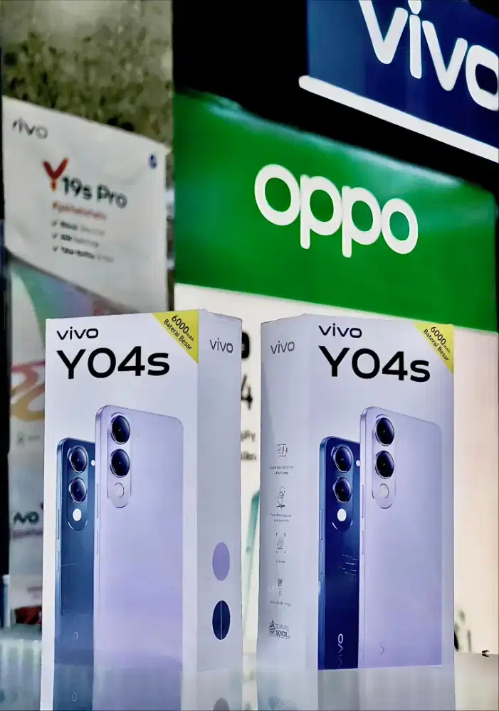 Vivo Y04S 8/64 Promo New Segel Garansi Resmi Vivo COD Gratis Ongkir