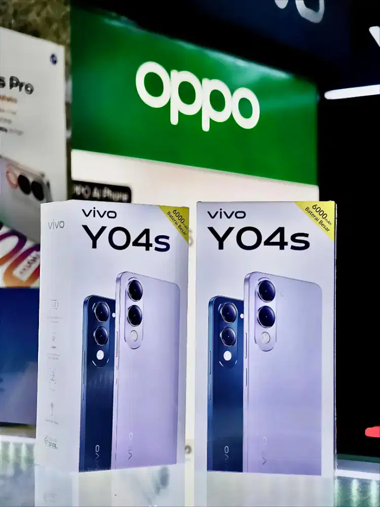 Vivo Y04S 8/64 Promo New Segel Garansi Resmi Vivo COD Gratis Ongkir