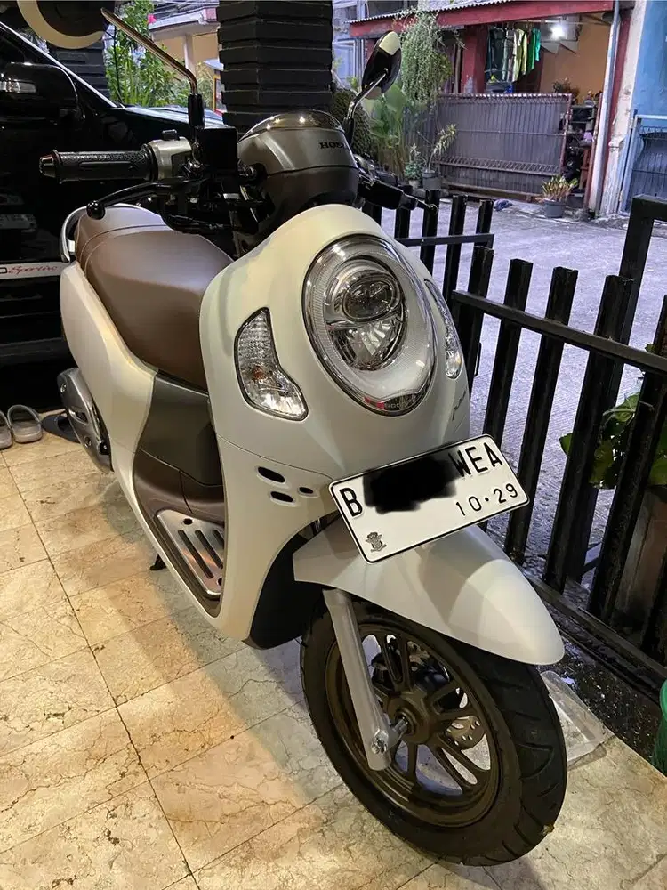 Scoopy prestige acc 2024 sangat mulus plat tangsel