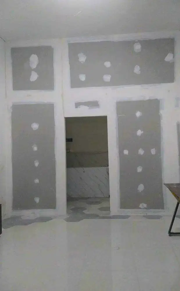 Dinding partisi gypsum atau kalsyboard