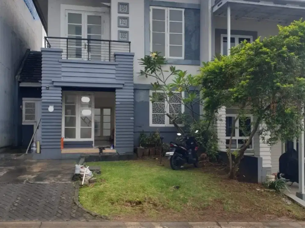 Sewa Murah Rumah Dua Lantai di Dalam Cluster Aman Nyaman Kota Wisata