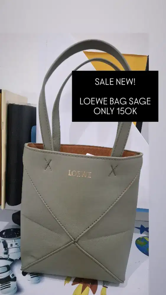 LOEWE BAG GREEN