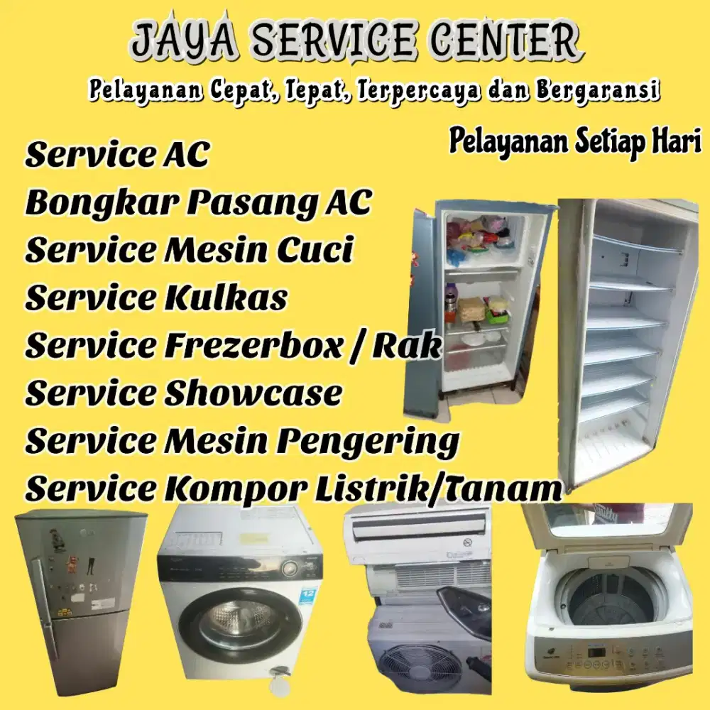 Service Mesin Cuci Kulkas Bongkar Pasang AC Servis AC Frezerbox Porong