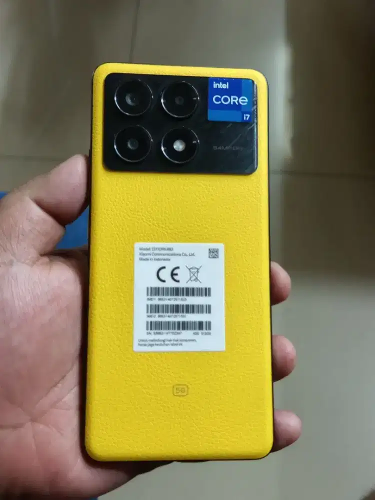 Poco X6 Pro 5G 12+12/512 Fullset Full Orian Mulus 97% Garansi On