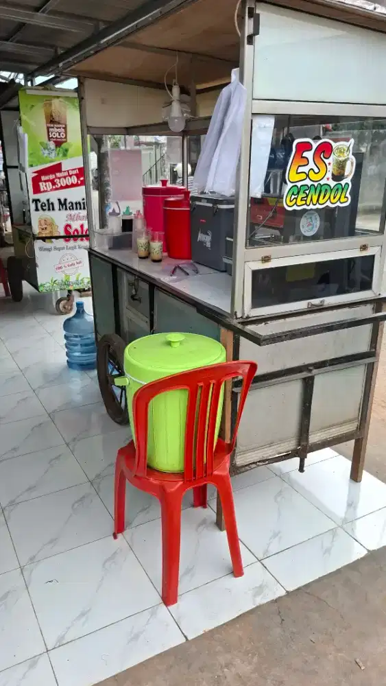 Jaga stand es cendol dan teh