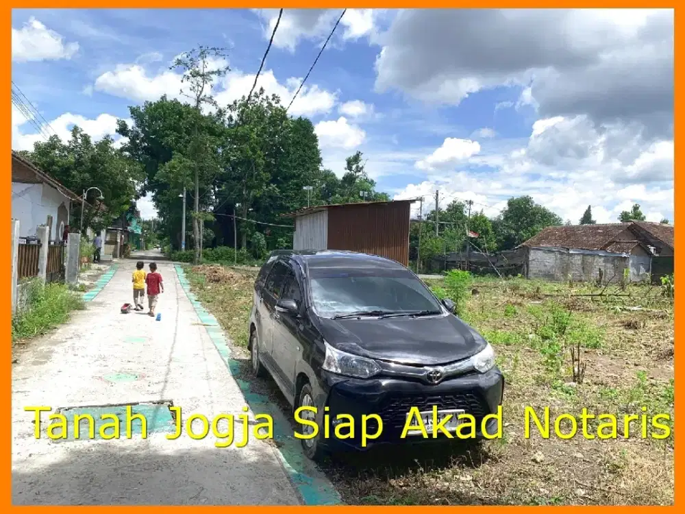 Siap AJB Tanah Dekat Kampus 2 UTY, Ring Road Timur SHM