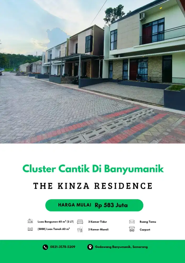 Rumah Cantik Murah Lingkungan Asri Di Banyumanik Semarang Atas