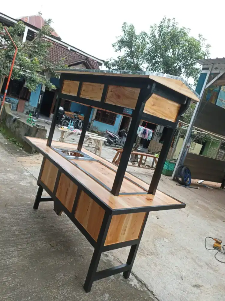 Gerobak Angkringan jg Melayani Pesanan Grobak Bakso Mie Bubur Sate dlL