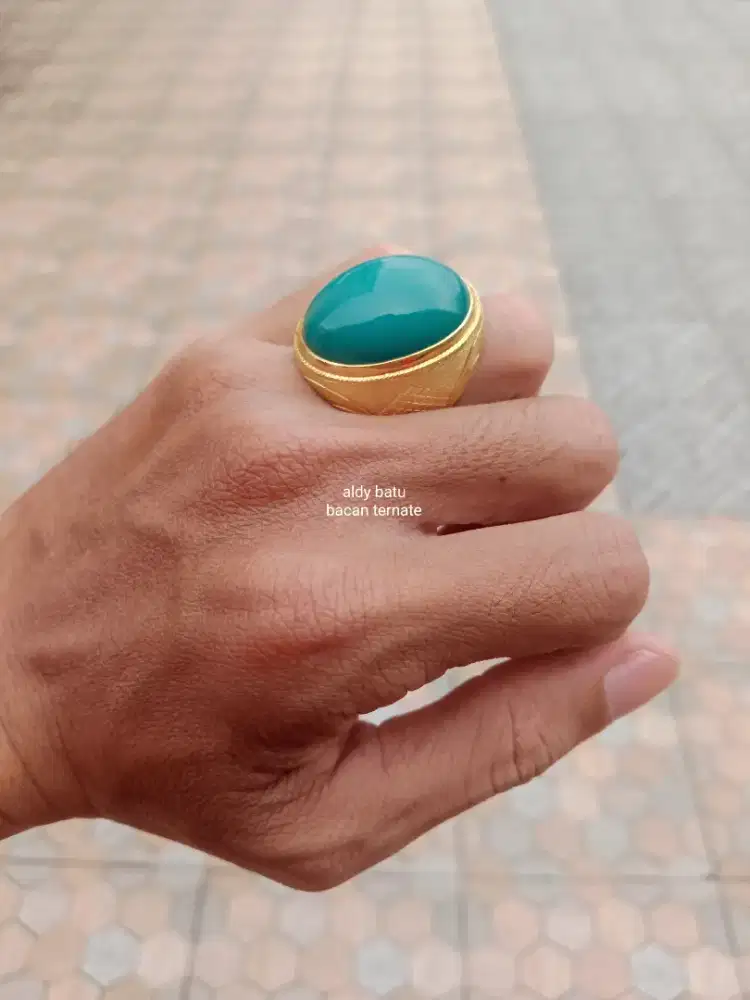 Bacan super ring perak