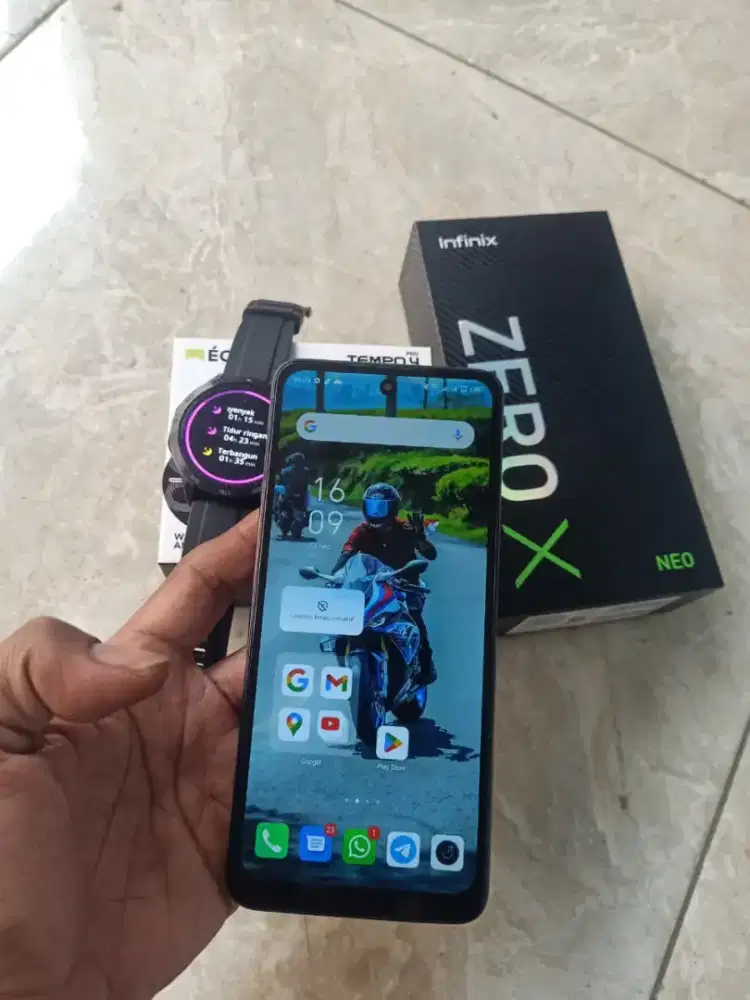 infinix zero x neo 8/128gb kamera telescope fullset