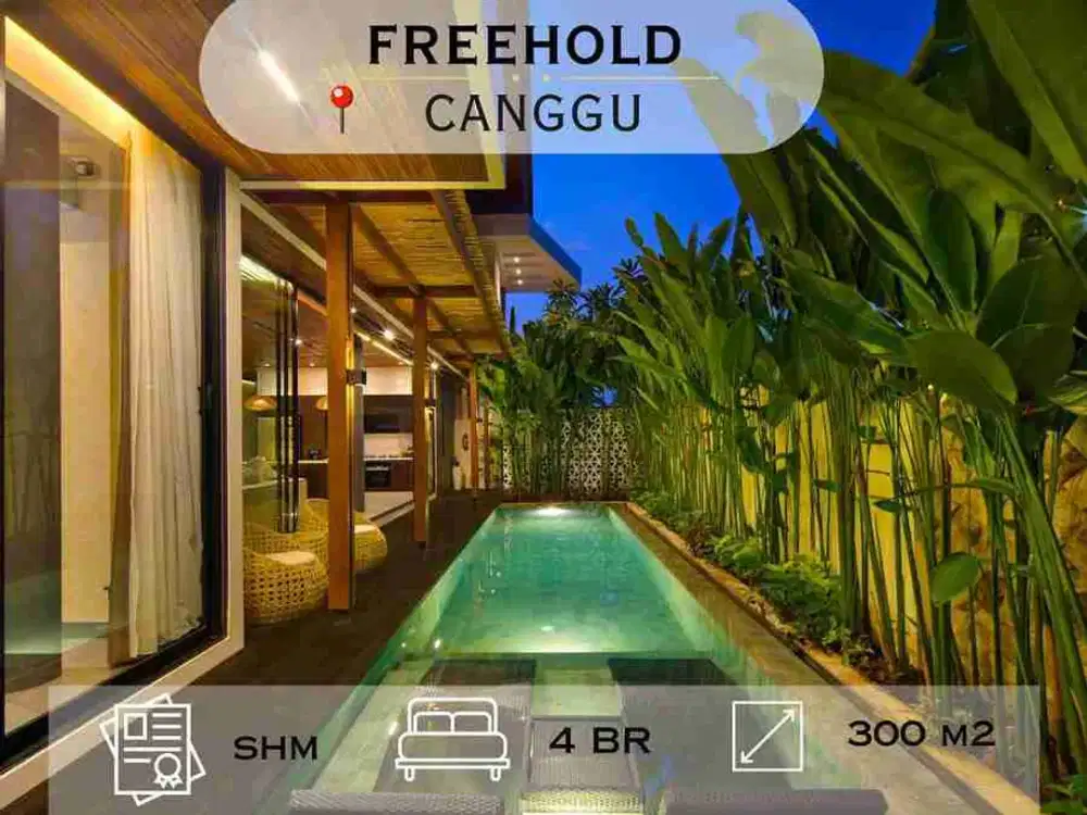 Brand New Luxury Villa di Berawa, Hanya 4 Menit ke Atlas Beach Club