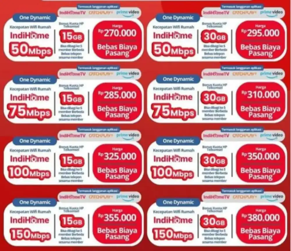 Pemasangan baru Indihome Wifi Indihome Jakarta timur