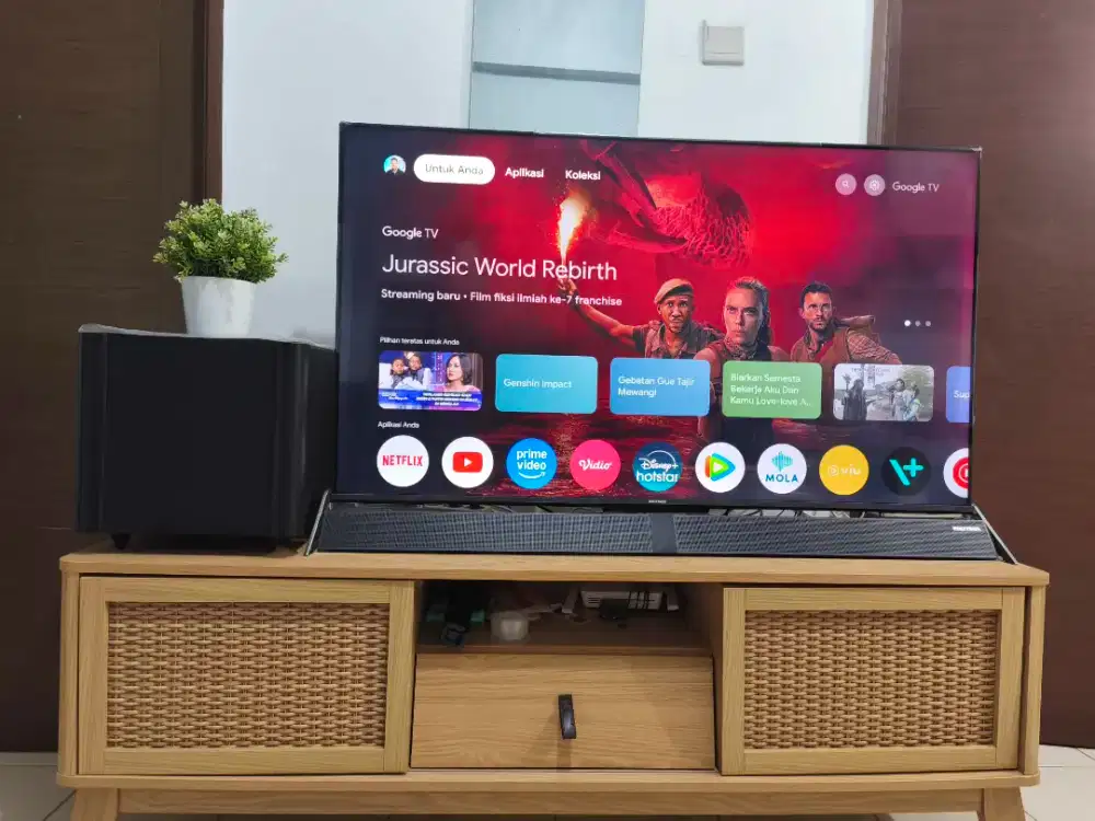 TV Polytron Cinemax Android 4K TV 50 inchi seri BUG9599