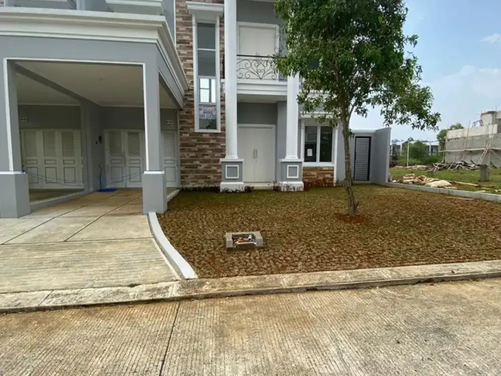 Disewakan Rumah dengan Backyard yang Luas Sentul Alaya