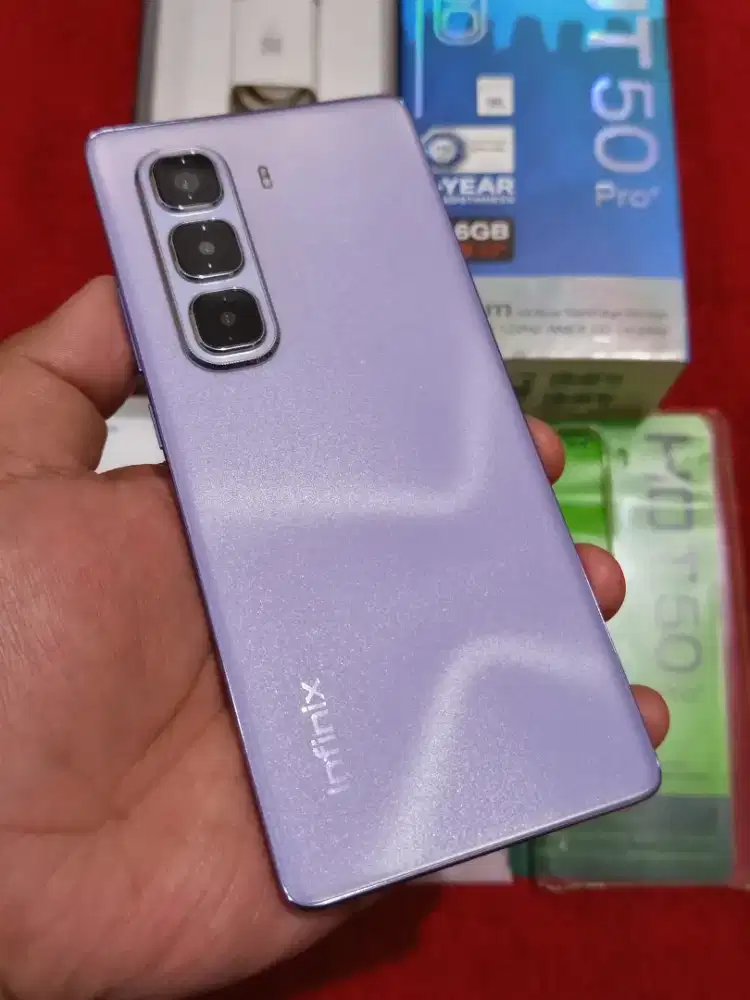 Infinix Hot 50 Pro+ 8+8/256 Mulus 98% Garansi On