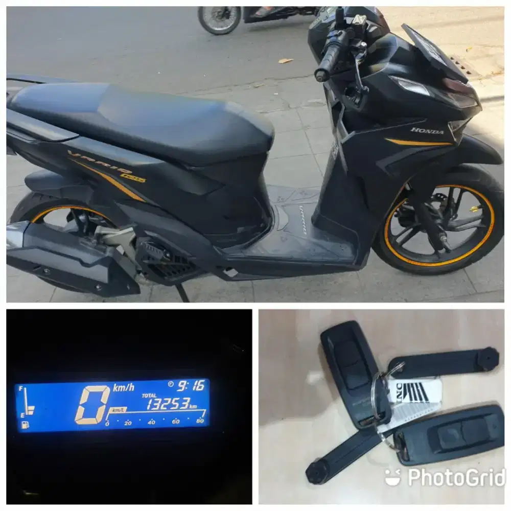 Vario 125 iss th 2023 Keyles istimewa km 13rb pjk baru