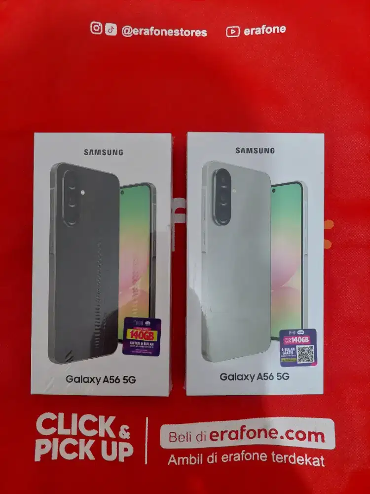 SAMSUNG A56 5G 12/256 NEW SEGEL RESMI