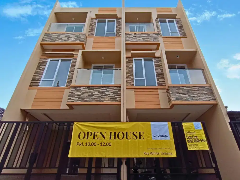 Rumah Dijual Baru Minimalis Modern Tomang, Bebas Banjir - Strategis