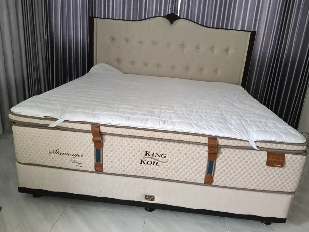 Jual Murah 1 SET Kasur King Koil Stavanger Privilege Collection