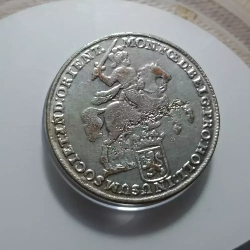 Koin Langka 1739 DUCATON CONCORDIA BELANDA