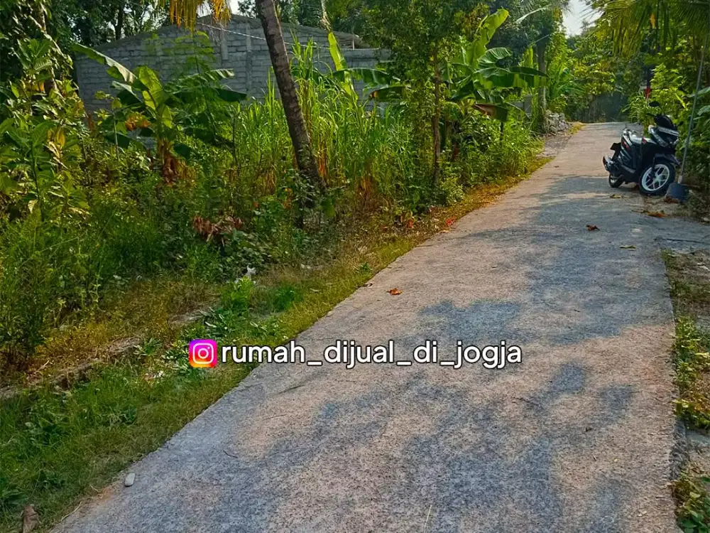 Tanah dekat Kampus UMY di Bangunjiwo Kasihan Jogja Selatan Siap Bangun