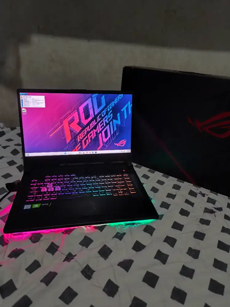 ASUS G531GW, Core i7 9750H, Ram 16gb , SSD 512 RTX2070  RGB  LIKE NEWS