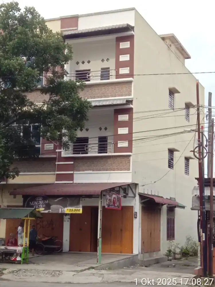 Ruko 3.5 lantai Dipersimpangan Tanjung Mulia