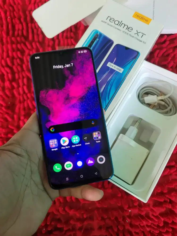 Realme XT ram 8/128 Snapdragon 712 mulus cakep fulset