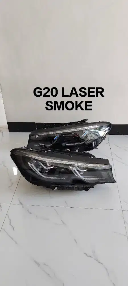 Headlamp bmw g20 lci laser original smoke