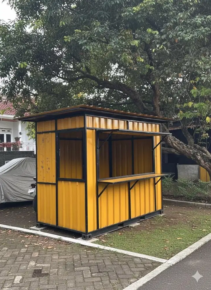 Jual booth container