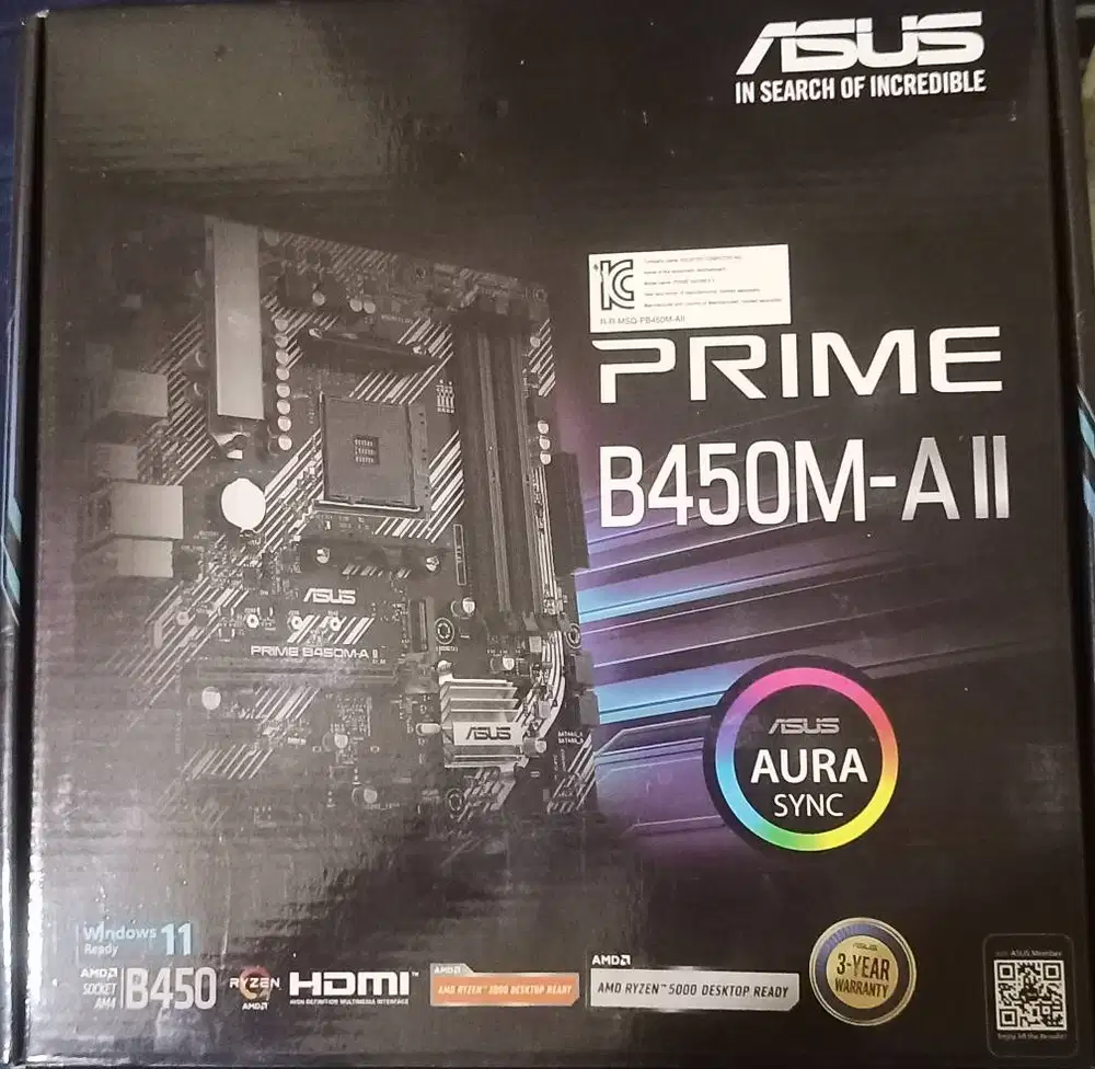 Asus  Prime B450M-A II
