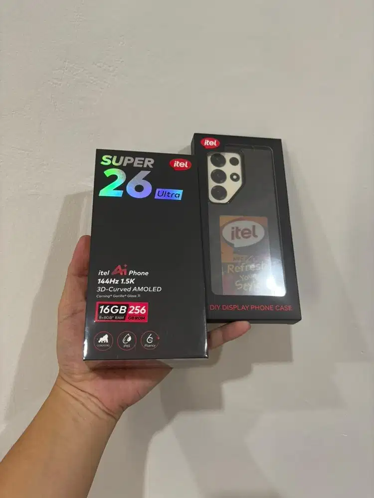 {BARU} iTel S26 Ultra 8/256, SEGEL Garansi Resmi, Bisa COD