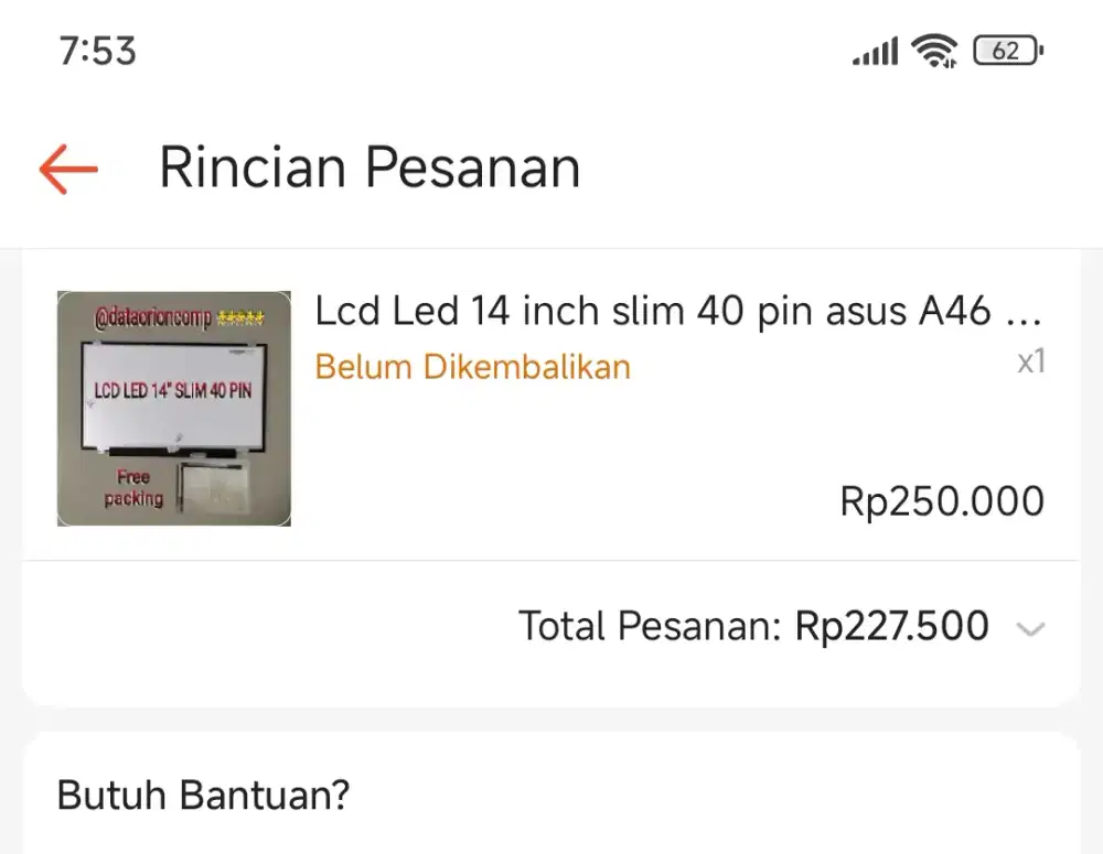 LCD Asus 40 PIN