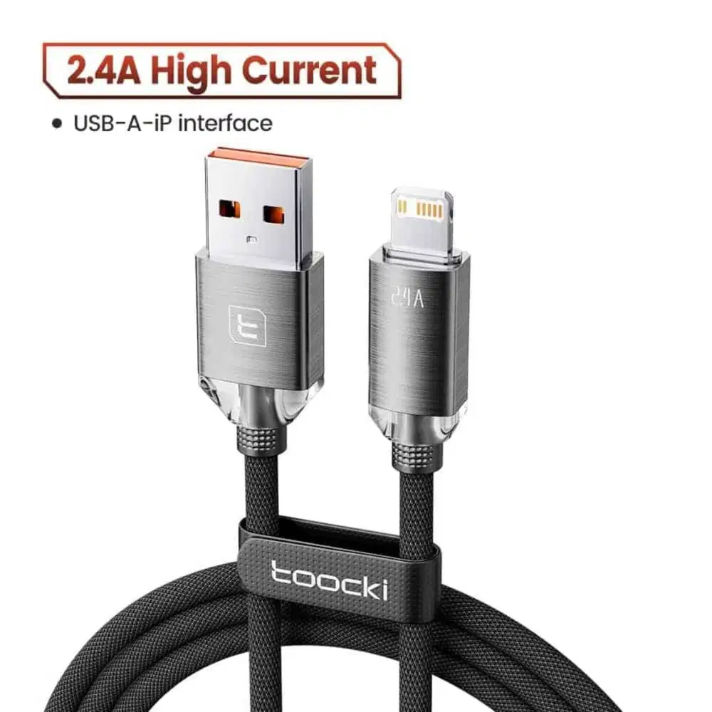 Kabel Data USB Lightning Multi Fast Charging 2.4A 20W 1M - TXCL-SJ01