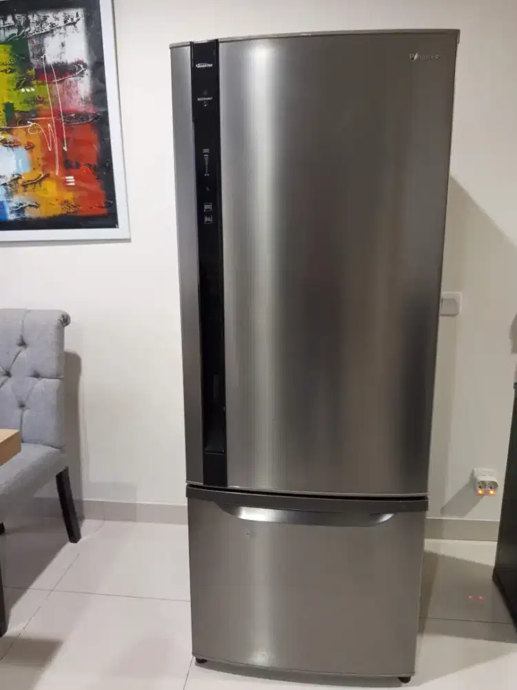 JUAL KULKAS PANASONIC  450 liter (bekas) --- L67 cm , D64 cm , T177 cm