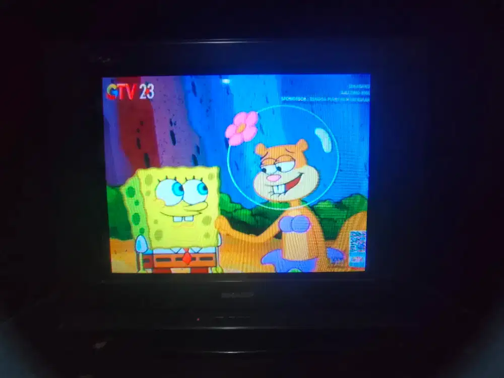 Tv tabung 21 in, merk Sharp